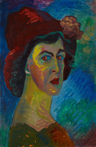 Autoportrait I - Marianne von Werefkin